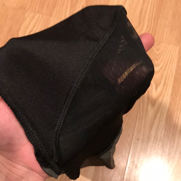 NWOT metallic green/black leggings - Picture 2 of 4